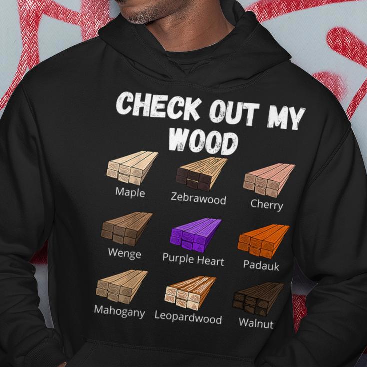 Check Out My Wood Woodworking Woodwork Carpenter Hoodie Unique Gifts