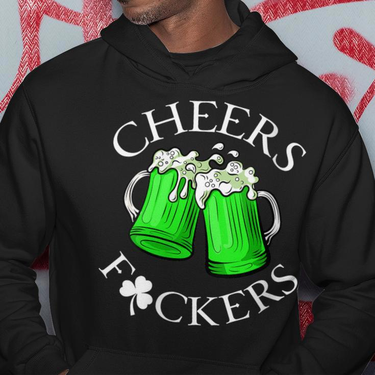 Cheers FCkers St Patrick's Day Lucky Hoodie Personalized Gifts