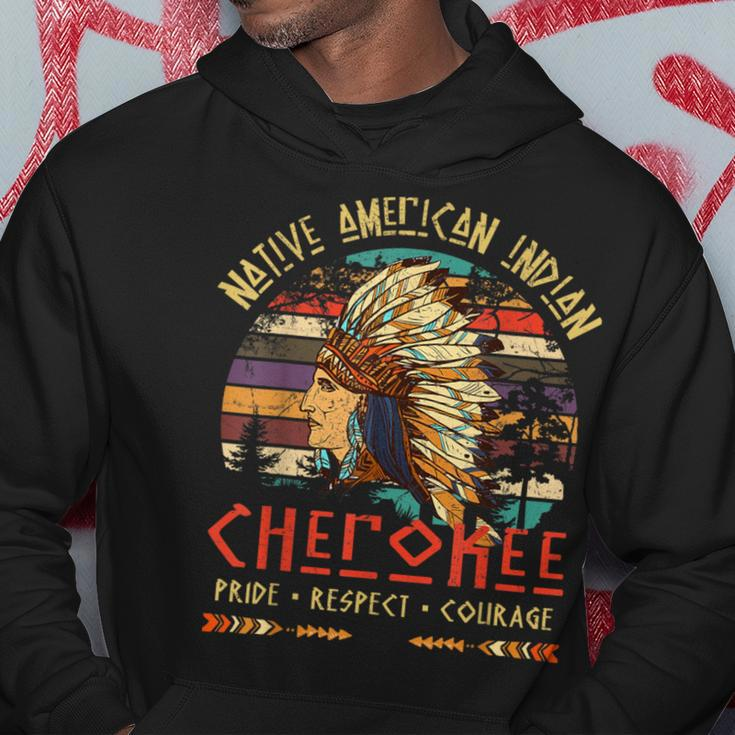 Cherokee Native American Indian Pride Indigenous Tribe Hoodie Unique Gifts