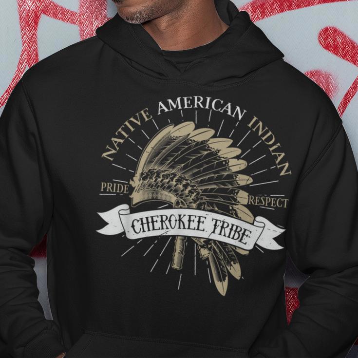 Cherokee Tribe Native American Indian Pride Respect Proud Hoodie Unique Gifts