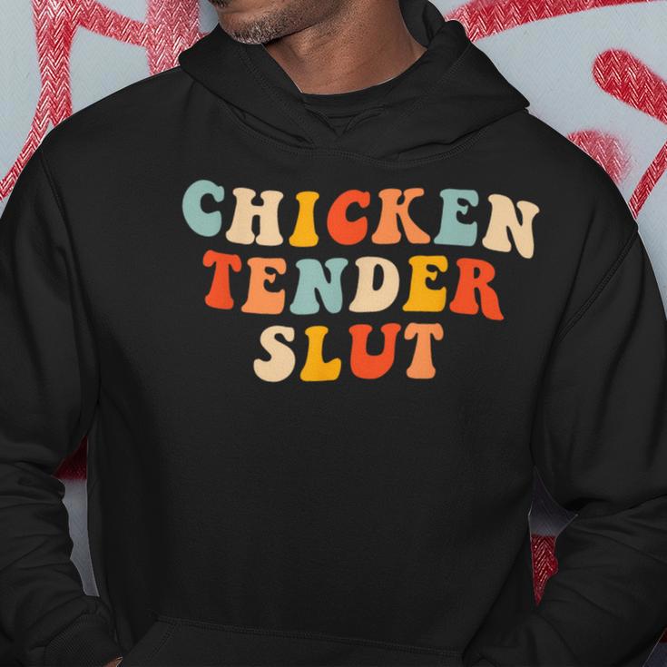 Chicken Tender Slut Retro Hoodie Unique Gifts