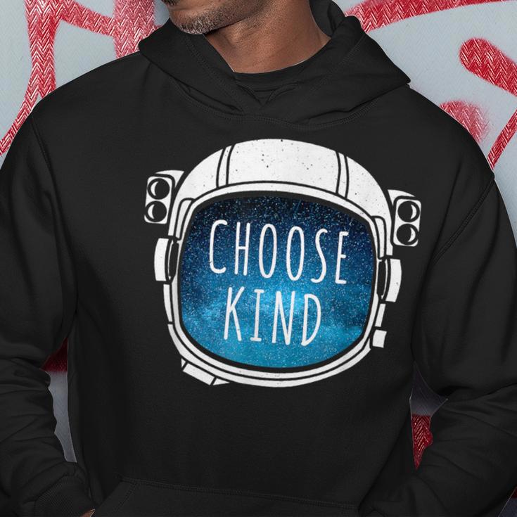 Choose Kind Anti-Bullying Astronaut HelmetHoodie Unique Gifts