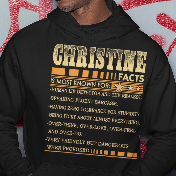 Christine Name Christine First Name Hoodie Unique Gifts