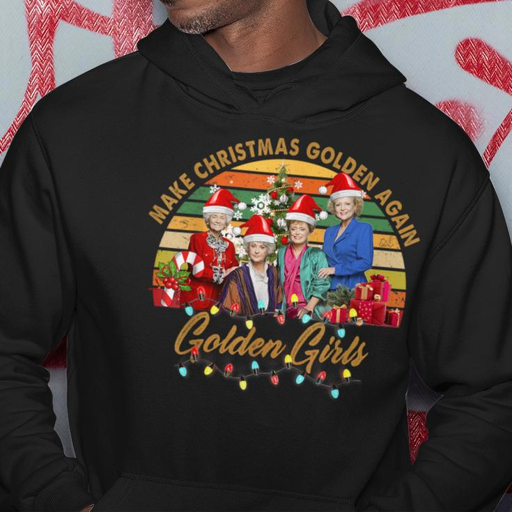 Make Christmas Golden Again Hoodie Personalized Gifts