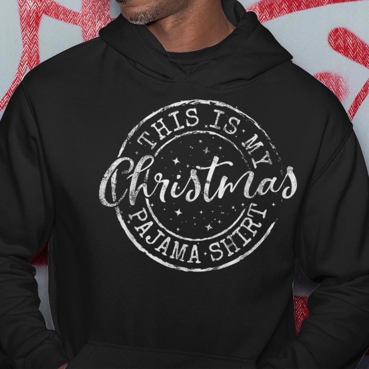 This Is My Christmas Pajama Christmas Xmas Hoodie Unique Gifts