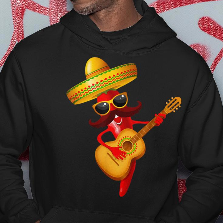 Cinco De Mayo Mexikanische Lustige Gitarre Lets Fiesta Cinco De Mayo Hoodie Lustige Geschenke