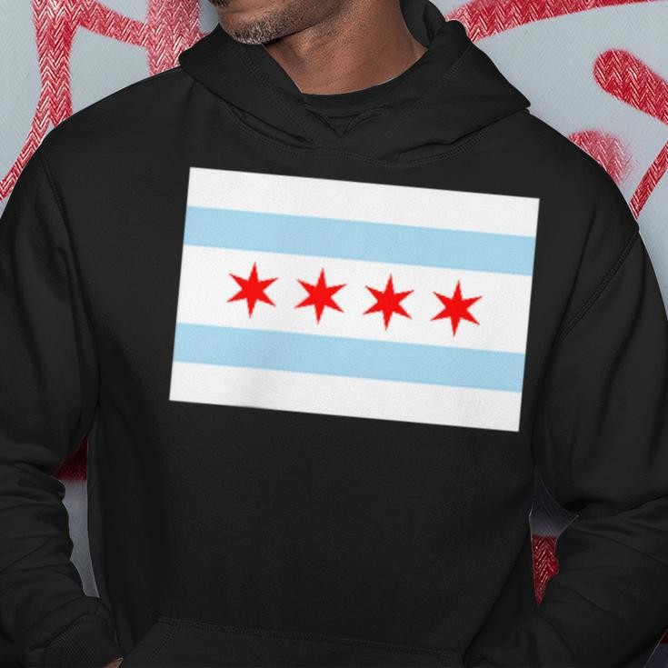 City Of Chicago Illinois Flag Windy City Hoodie Unique Gifts