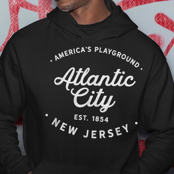 Classic Retro Vintage Atlantic City New Jersey Pride Hoodie Unique Gifts