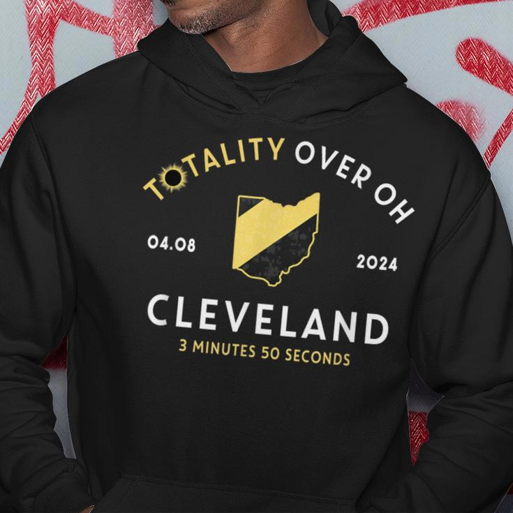 Cleveland Ohio Total Solar Eclipse Totality April 8 2024 Hoodie Unique Gifts