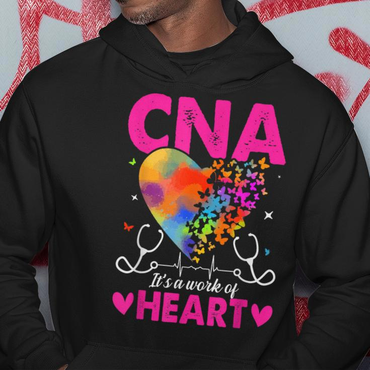 Cna It's A Work Of Heart Hoodie Funny Gifts