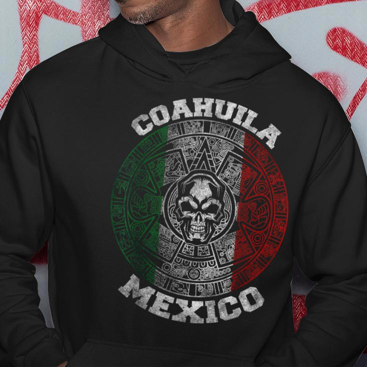 Coahuila Aztec Calendar Mayan Skull Mexican Pride Symbol Hoodie Unique Gifts