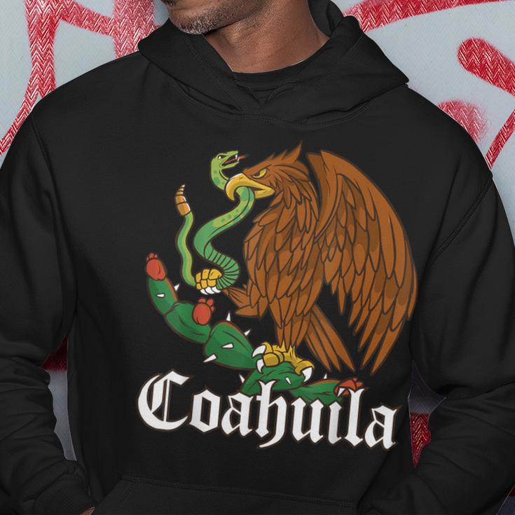 Coahuila Mexico With Mexican Eagle Coahuila Hoodie Unique Gifts