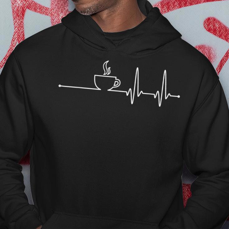 Coffee Heartbeat Pulse Hoodie Unique Gifts