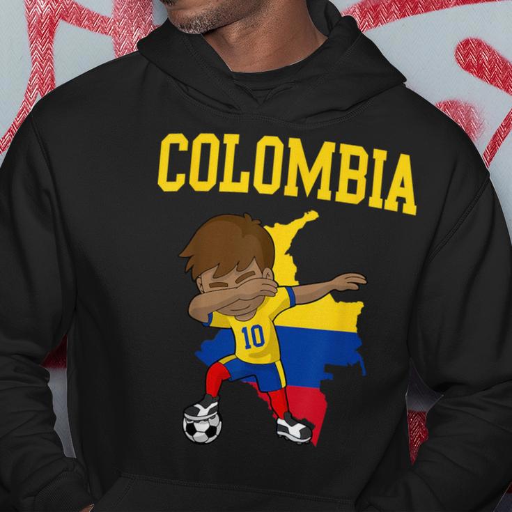 Colombia Soccer Colombian Football Dabbing Hoodie Unique Gifts