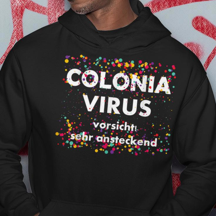 Colonia Virus Carnival Costume Cologne Cologne Confetti Fancy Dress Hoodie Lustige Geschenke