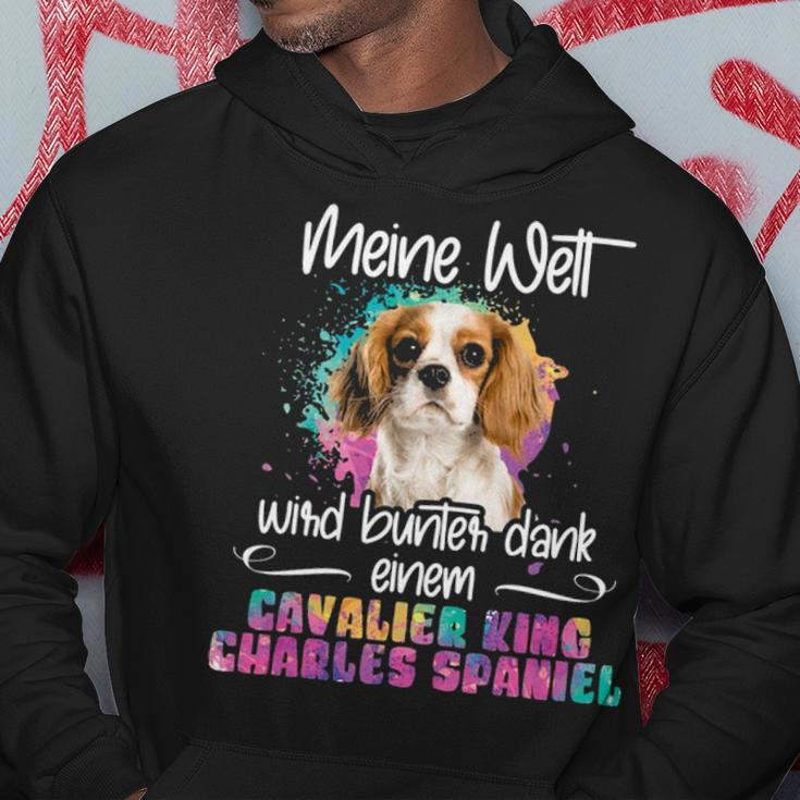 Colourful Cavalier King Charles Spaniel Dog Mummy Hoodie Unique Gifts