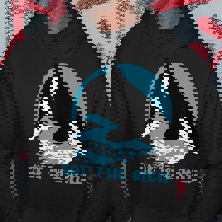 Comer La Rica Ballena Orca Meme Sudadera Regalos divertidos