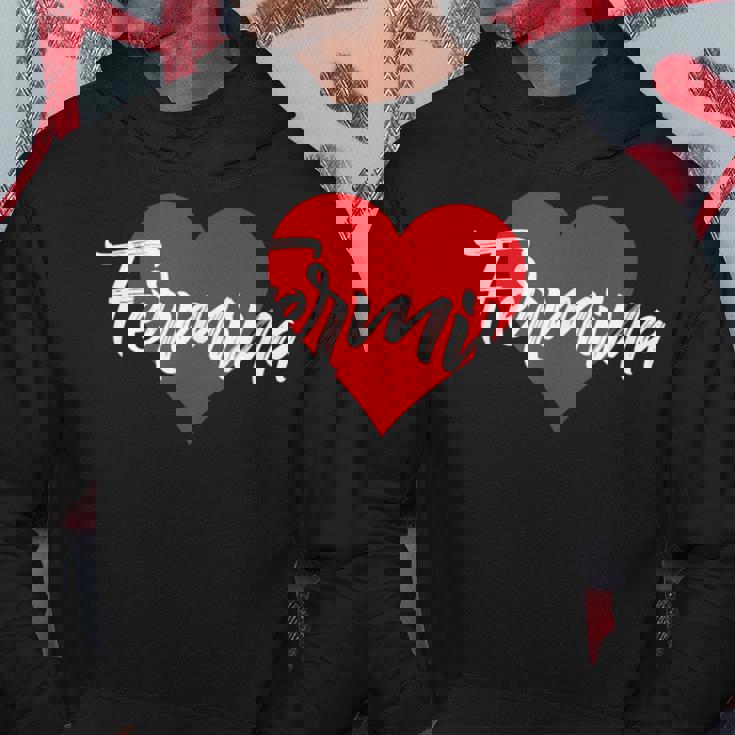 Con El Nombre I Love Fermina I Heart Named Sudadera Regalos divertidos