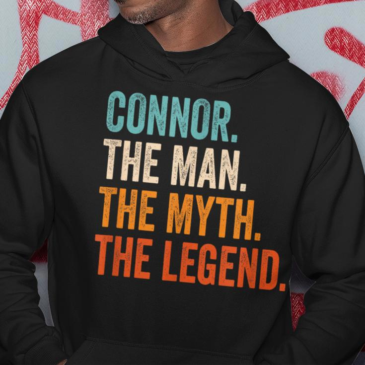 Connor The Man The Myth The Legend First Name Connor Hoodie Funny Gifts
