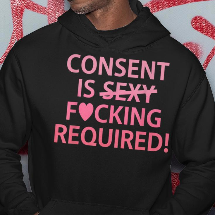 Consent Is Sexy Fcking Required Apparel Hoodie Unique Gifts