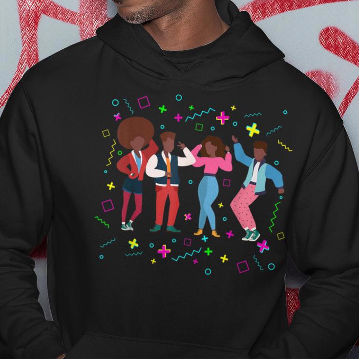 Cool African American 80'S Ns Retro Fashion Disco Culture Hoodie Unique Gifts