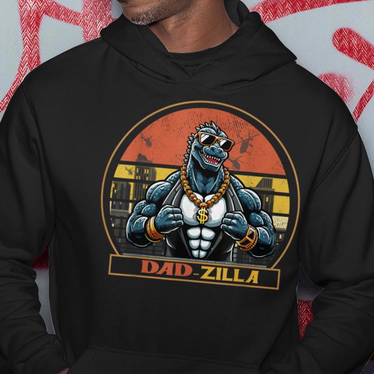 Cool Dad Herren Top Dad Brozilla Geschenkeatertag Für Papa Kapuzenpullover Lustige Geschenke