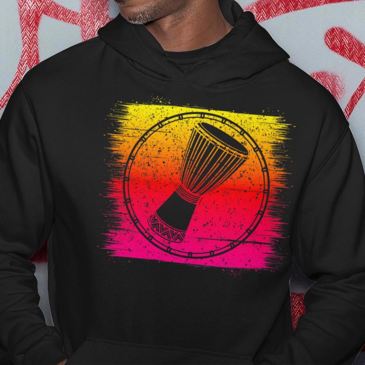 Cool Djembe Drummer Reggae African Drumming For Drum Lover Hoodie Unique Gifts