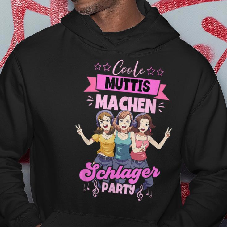 Cool Muttis Machen Schlagerparty Black Hoodie Lustige Geschenke