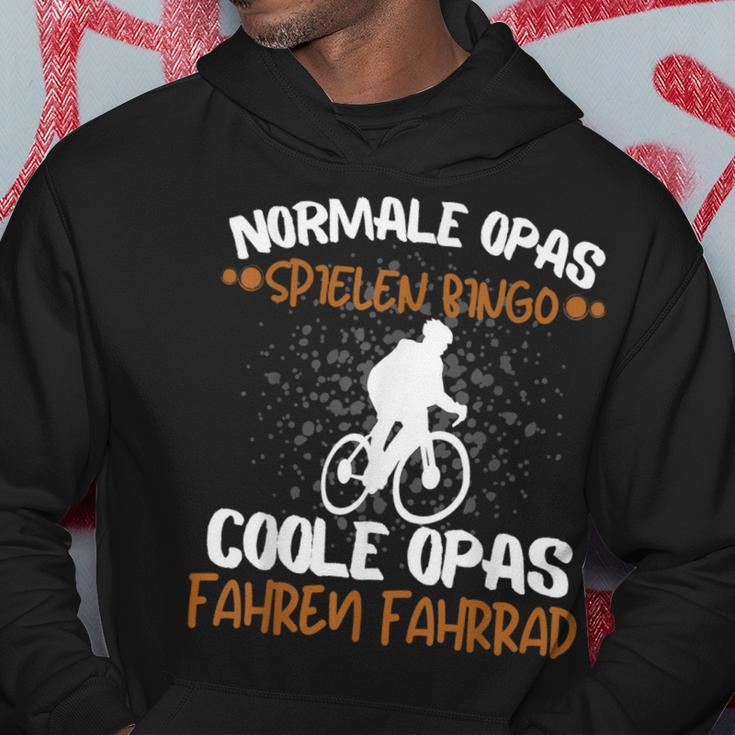 Cool Opas Riding Bicycle Biker Bike Driver Hoodie Lustige Geschenke