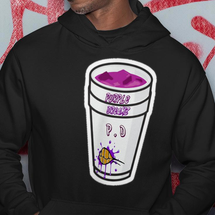 Cool Rapper Lean Double Cup Purple Dreams Hoodie Unique Gifts