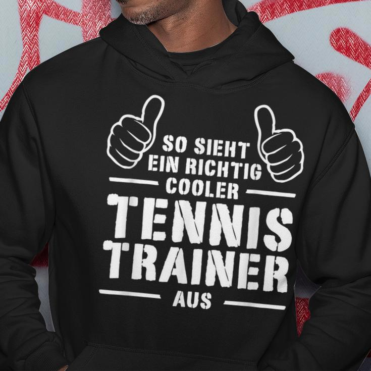 Cool Tennis Trainer Coach Best Tennis Trainer Hoodie Lustige Geschenke