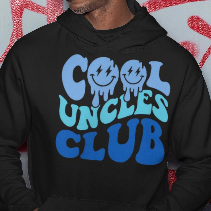 Cool Uncles Club Best Uncle Ever Fathers Day Pocket Hoodie Unique Gifts