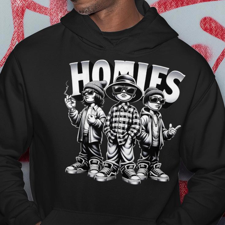 Cool Urban Cultura Chicano Latino Mexican Pride Homies Hoodie Unique Gifts