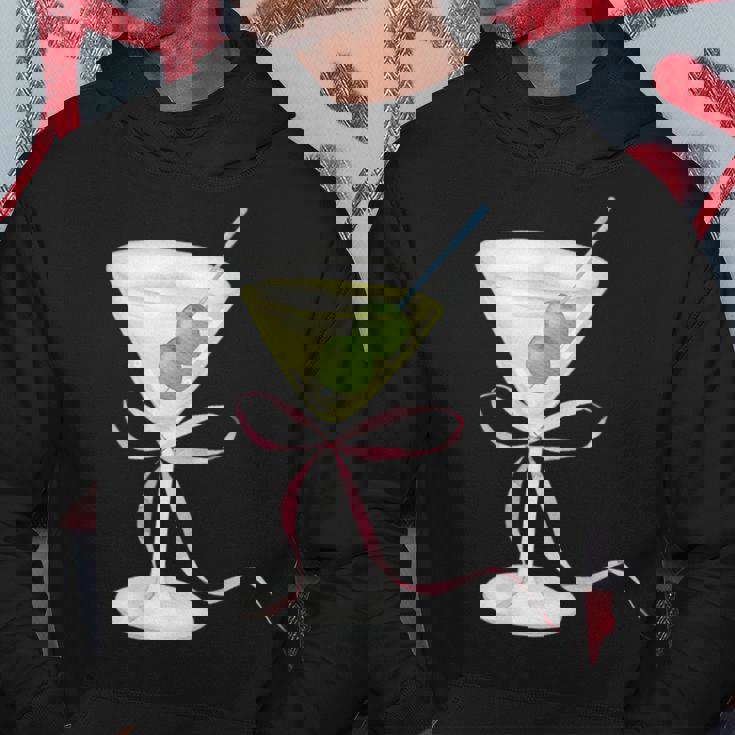 Coquette Bow With Martini Coquette Aesthetic Hoodie Personalized Gifts