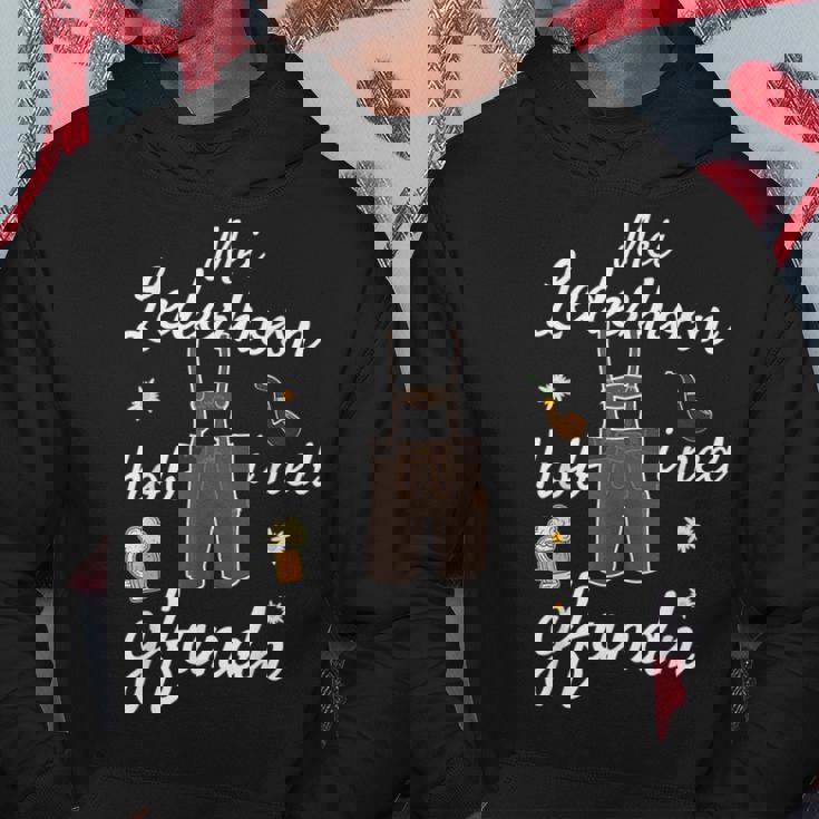 Costume Oktoberfest Lederhosen Hoodie Lustige Geschenke