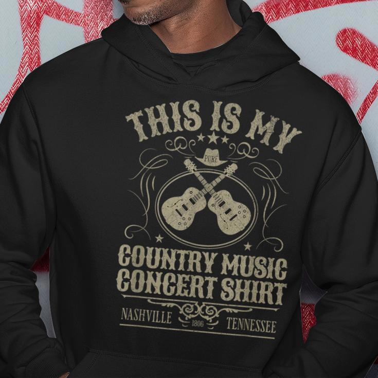This Is My Country Music Concert Nashville Tennessee Vintage Hoodie Unique Gifts