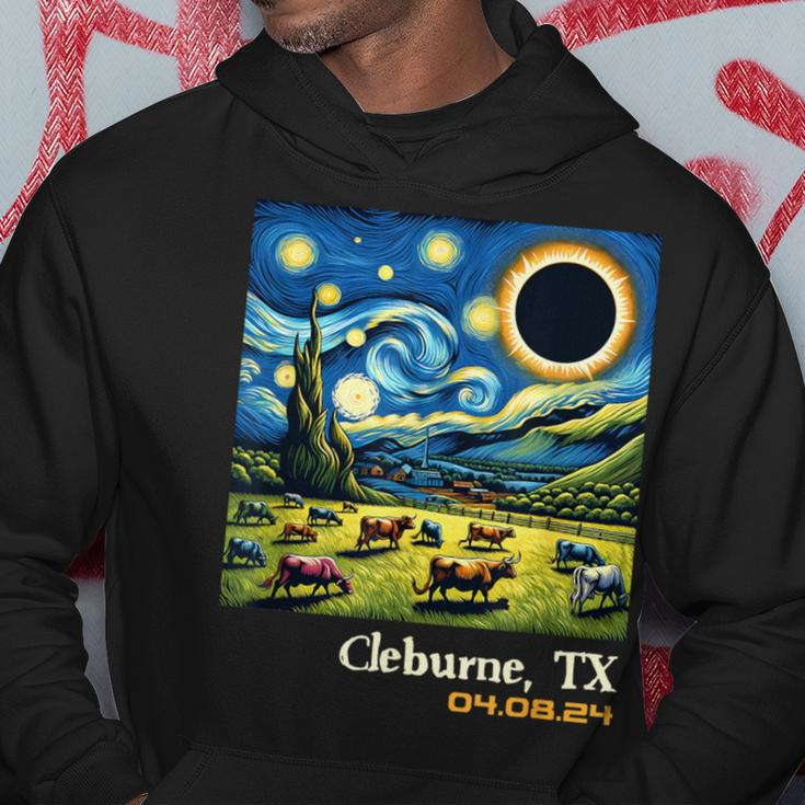 Countryside Total Solar Eclipse Cleburne Texas Hoodie Unique Gifts