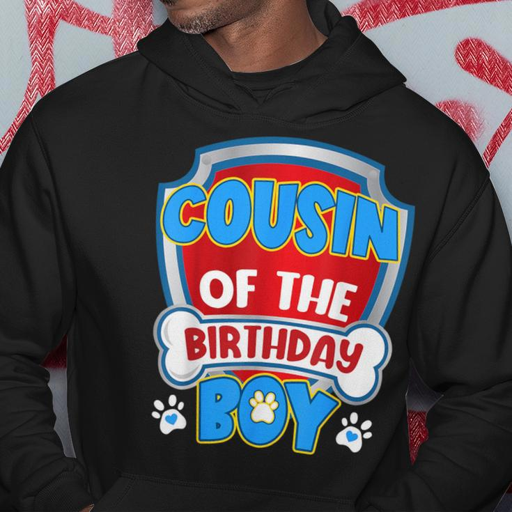 Cousin Of The Birthday Boy Dog Paw Family Matching Hoodie Funny Gifts