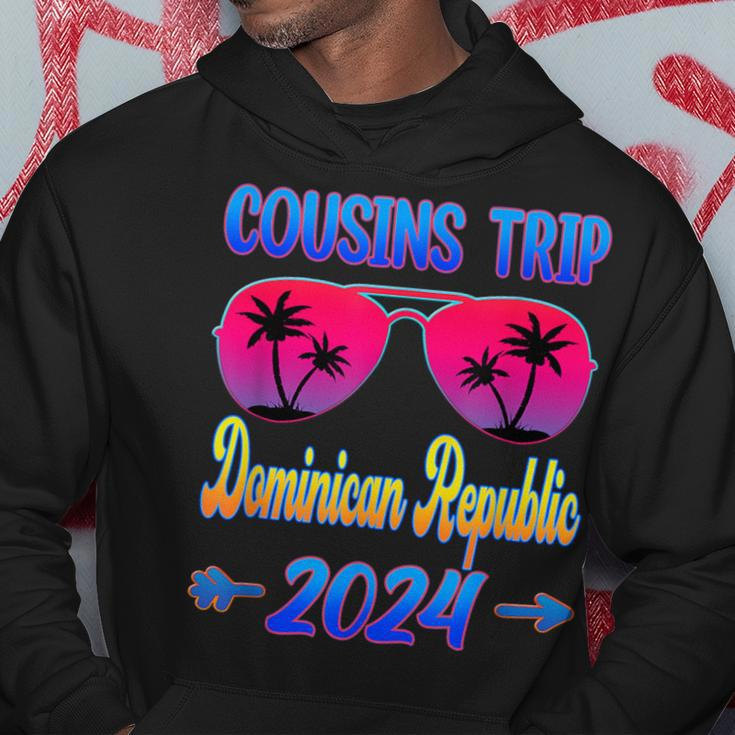 Cousins Trip Dominican Republic 2024 Glasses Cousin Matching Hoodie Unique Gifts