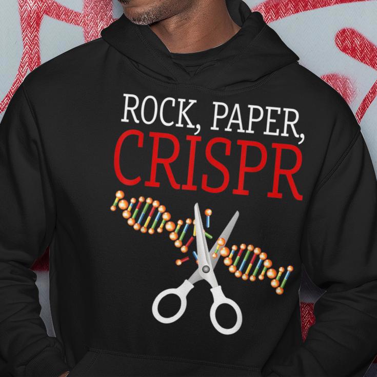 Crispr Saying Rock Paper Crispr Hoodie Unique Gifts