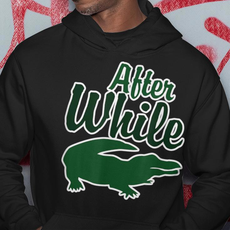 After While Crocodile Retro Hoodie Unique Gifts