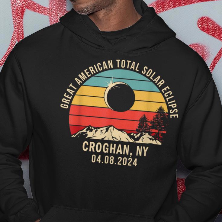 Croghan Ny New York Total Solar Eclipse 2024 Hoodie Unique Gifts