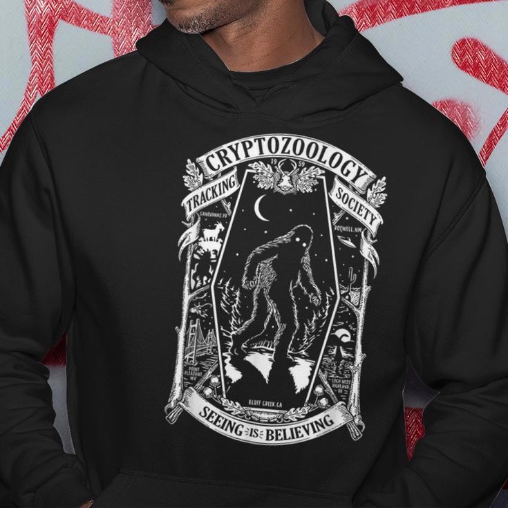 Cryptozoology Society Bigfoot Mothman Cryptid Loch Ness Hoodie ...