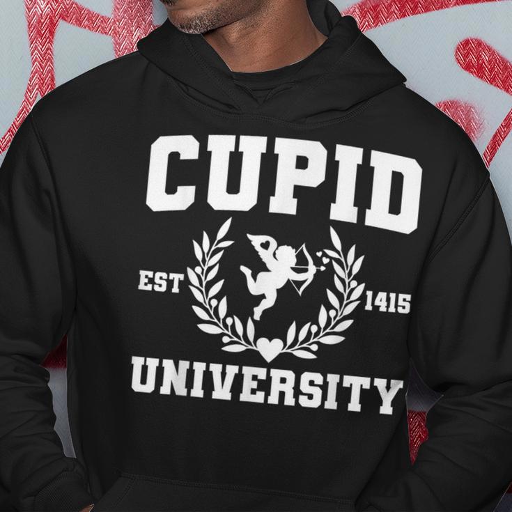 Cupid University Est 1415 Valentines Day Hoodie Unique Gifts