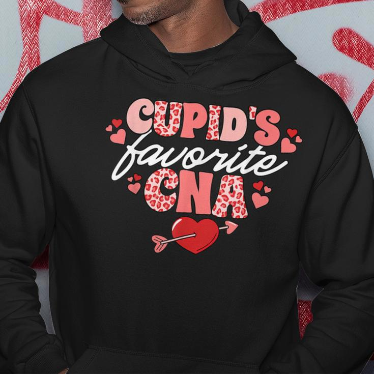 Cupid's Favorite Cna Valentine Certified Nursing Assistant Hoodie Funny Gifts