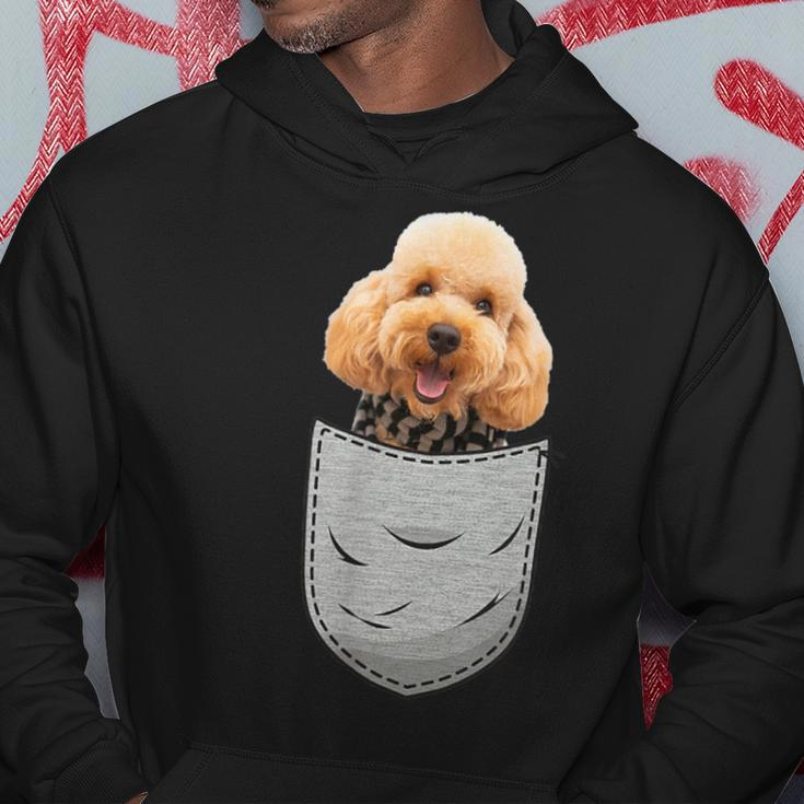 Cute Poodle Pudelhund Caniche Dog Lovers And Pocket Owner Hoodie Unique Gifts