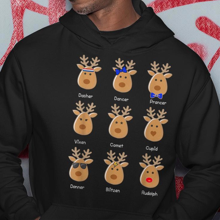 Cute Rudolph The Red Nose Reindeer Christmas Hoodie Unique Gifts