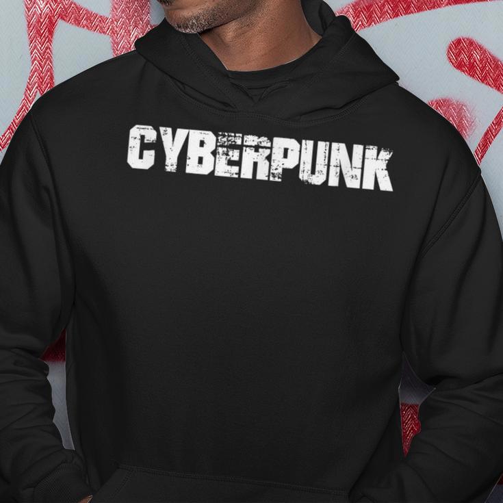 Cyberpunk Future Hi Tech Low Life Sci Fi Neo Retro Japan Hoodie Unique Gifts