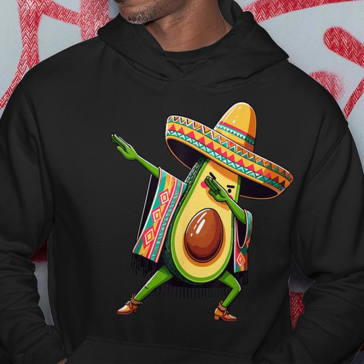 Dabbing Avocado Mexican Poncho Cinco De Mayo Hoodie Unique Gifts