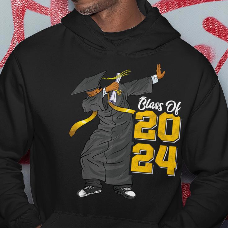 Dabbing Graduation Class Of 2024 African Junenth Hoodie Unique Gifts